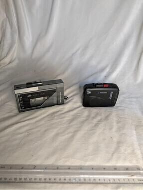 Vintage Portable Cassette Lot GPO KW-938B & Sears 564.2112450 - Tested Working
